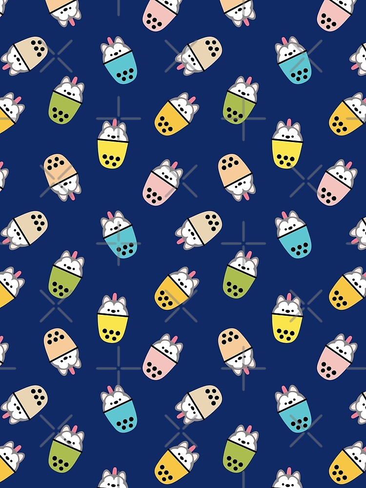 Pet Boba Husky Navy by stephanydc