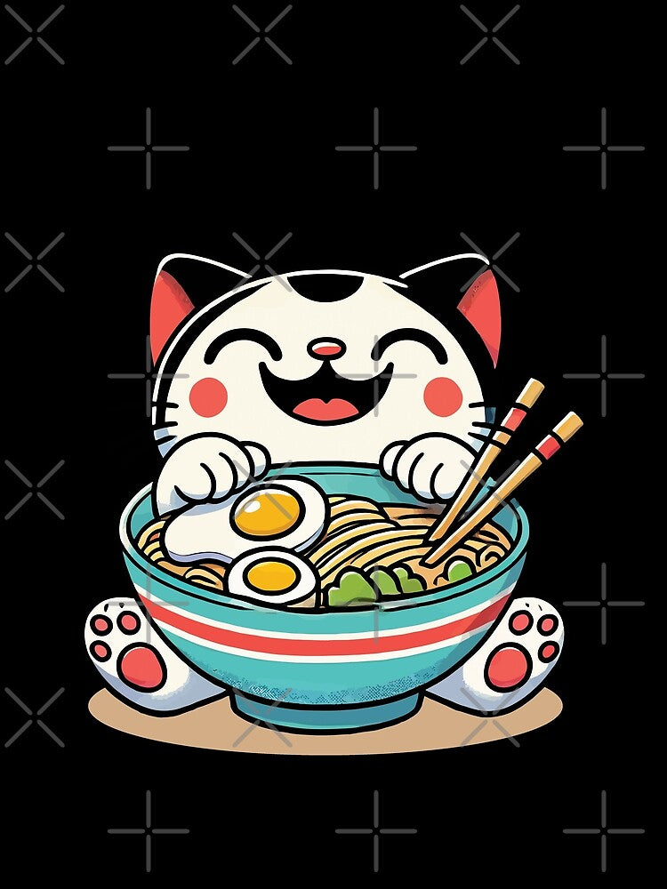 Ramen Noodles Japanese Streetwear Anime Kawaii by LuminOrb