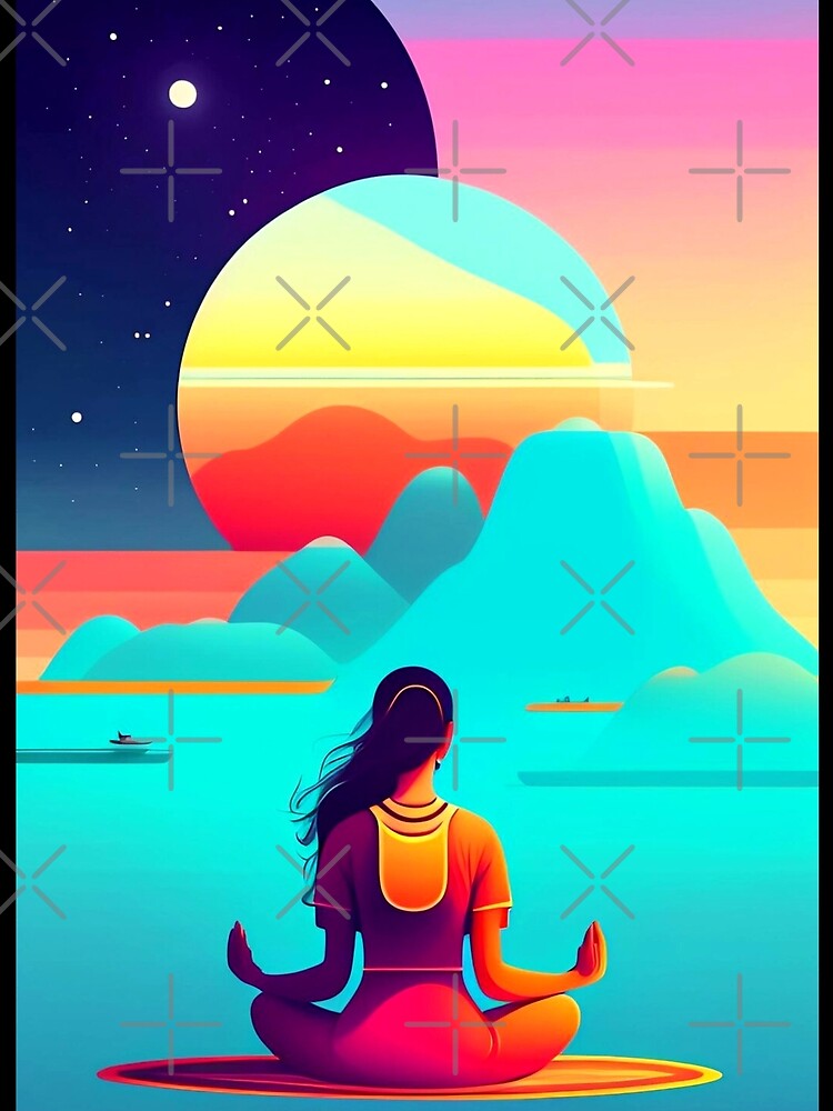 Sunset meditation by UZRWRLD