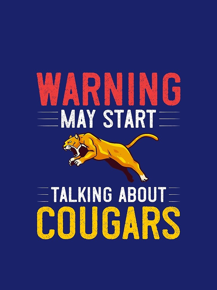 Cougar Mountain Lion Animal Cat Head Funny Cute Wildcat 21 by caloudiaminart