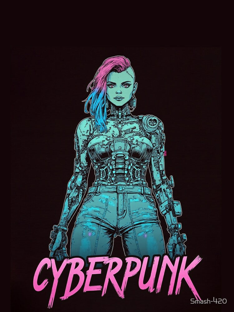 Cyberpunk, Mox, Noir, Neon Futuristic by Smash-420