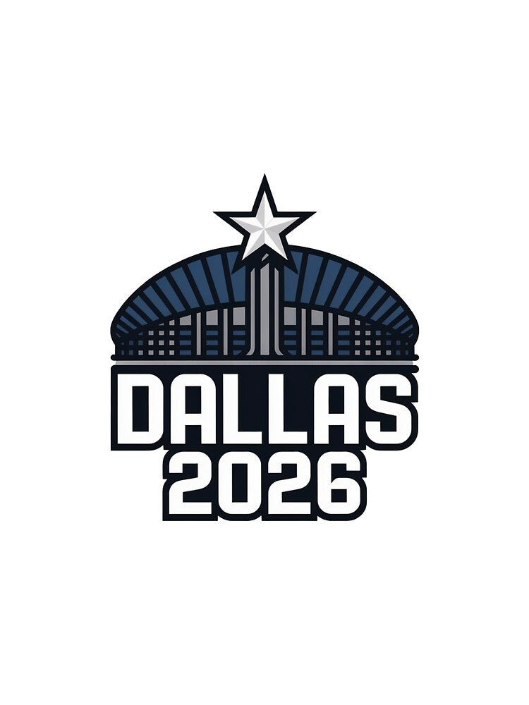 Dallas 2026 Texas Soccer Souvenir T-Shirt V17 by DarylWelsh2024