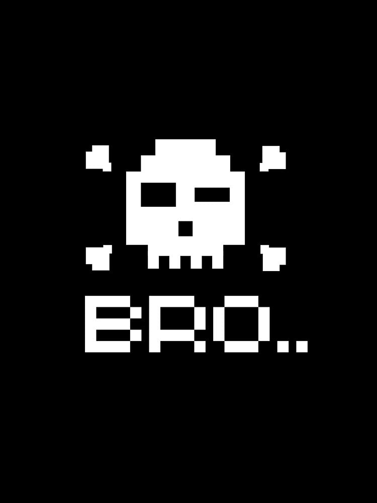 Bro Funny Pixel Gamer Meme by Nol1ytv