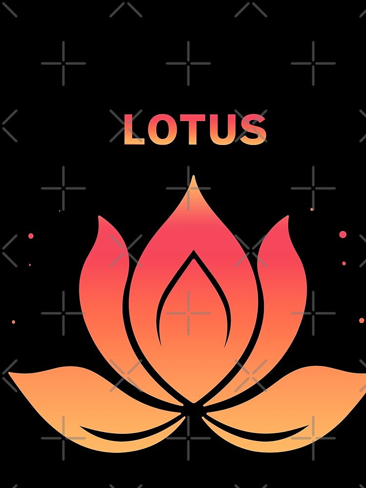 Ethereal Lotus Gradient Emblem by inkArtistryfine