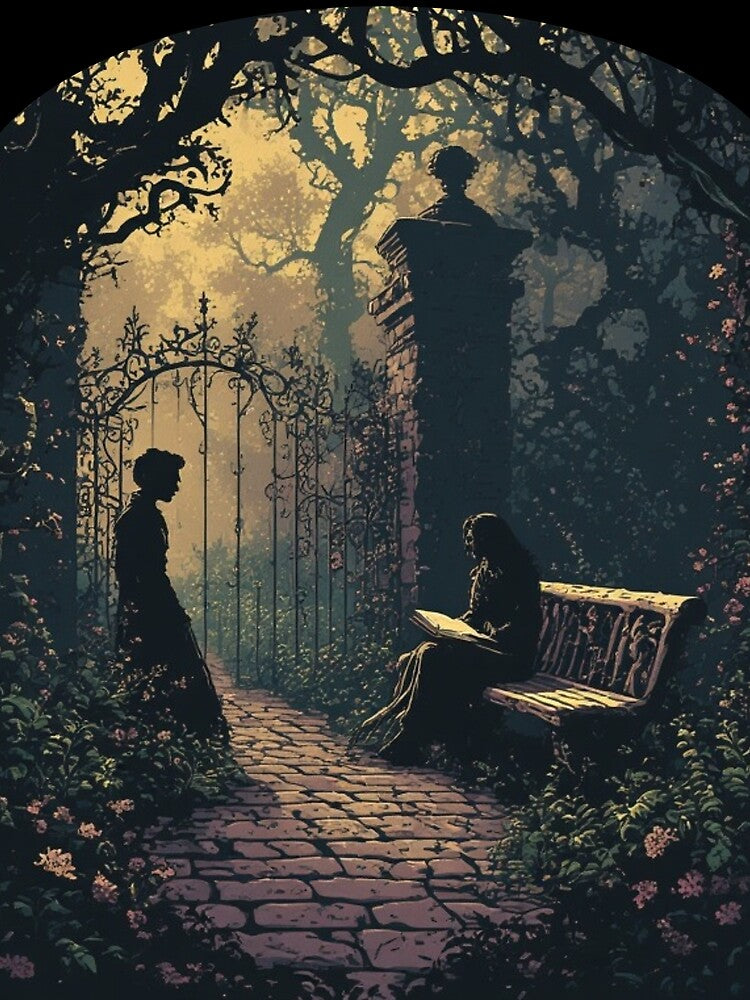 Secret Garden Encounter - Dark Romance Reader by TripleMoonCrafts
