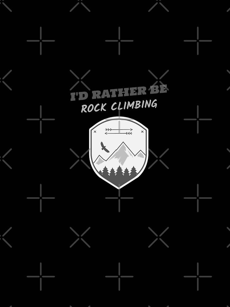 I'd Rather Be Rock Climbing by joabaj