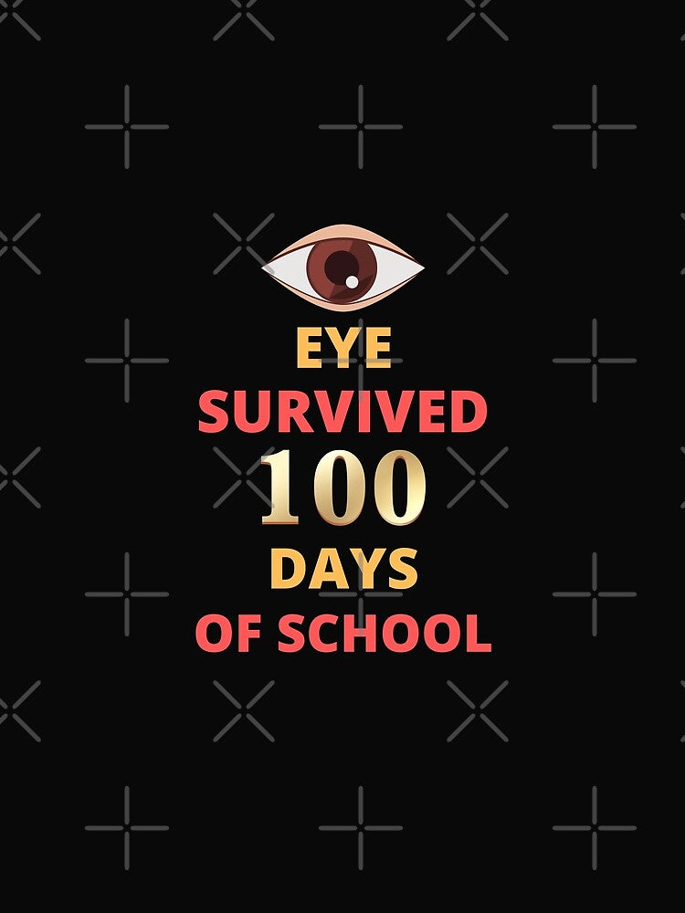 Eye Survived 100 Days Of School by BhavyaBathla