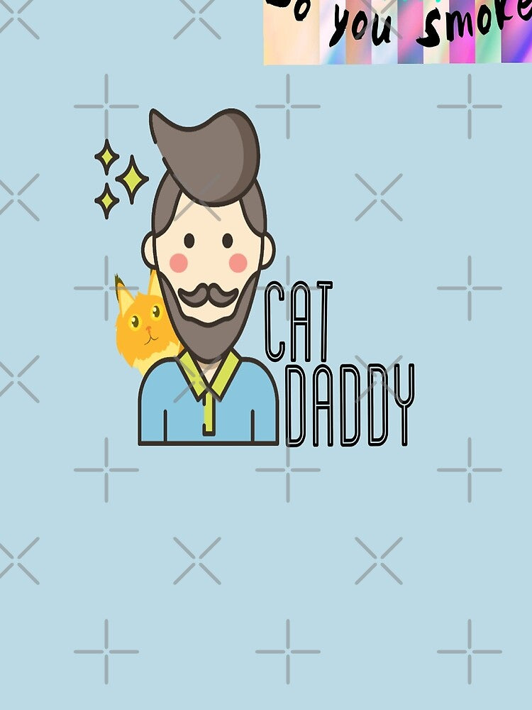 Sticker Pack Cat Daddy Hippy Moody Pack by Earthchild8888