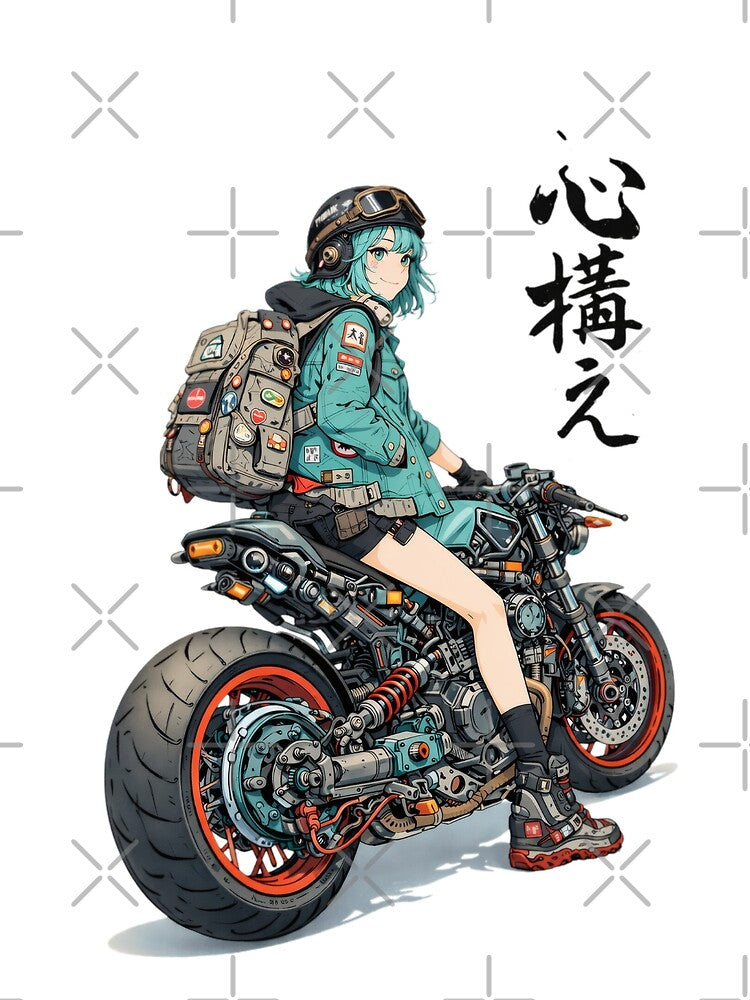 Moto Girl: Japanese Urban Adventure by CristianoArt