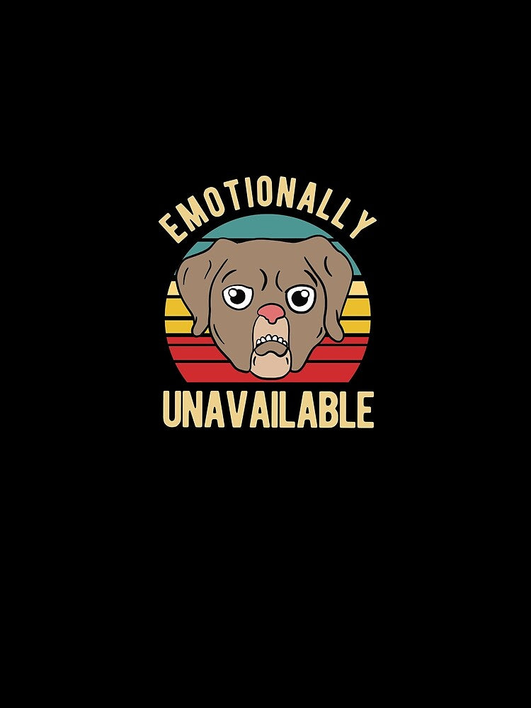 Grumpy Dog - Emotionally Unavailable by CanadianUnicorn