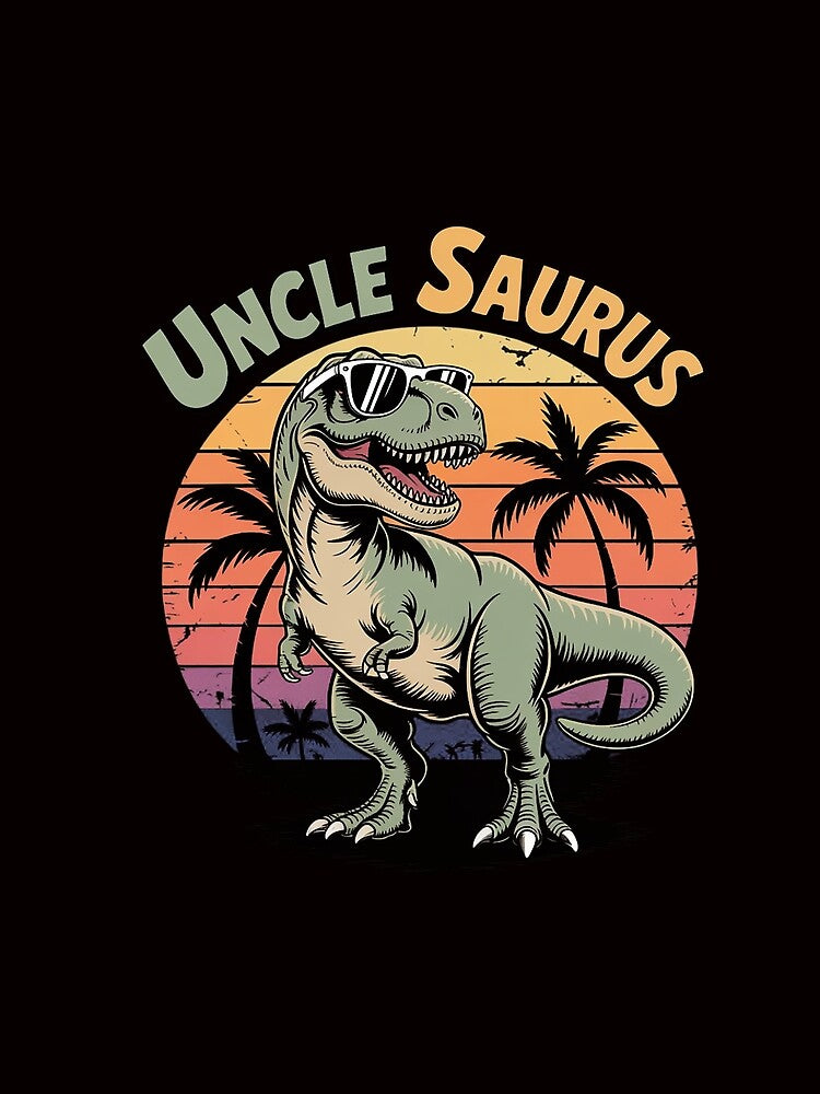 Unclesaurus T Rex Dinosaur Uncle Saurus Family Matching by LapFemile