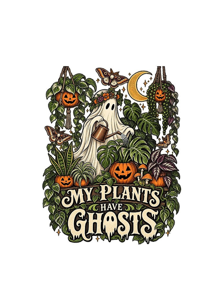 My Plants Have Ghosts Haunted Houseplants by KireVeronica