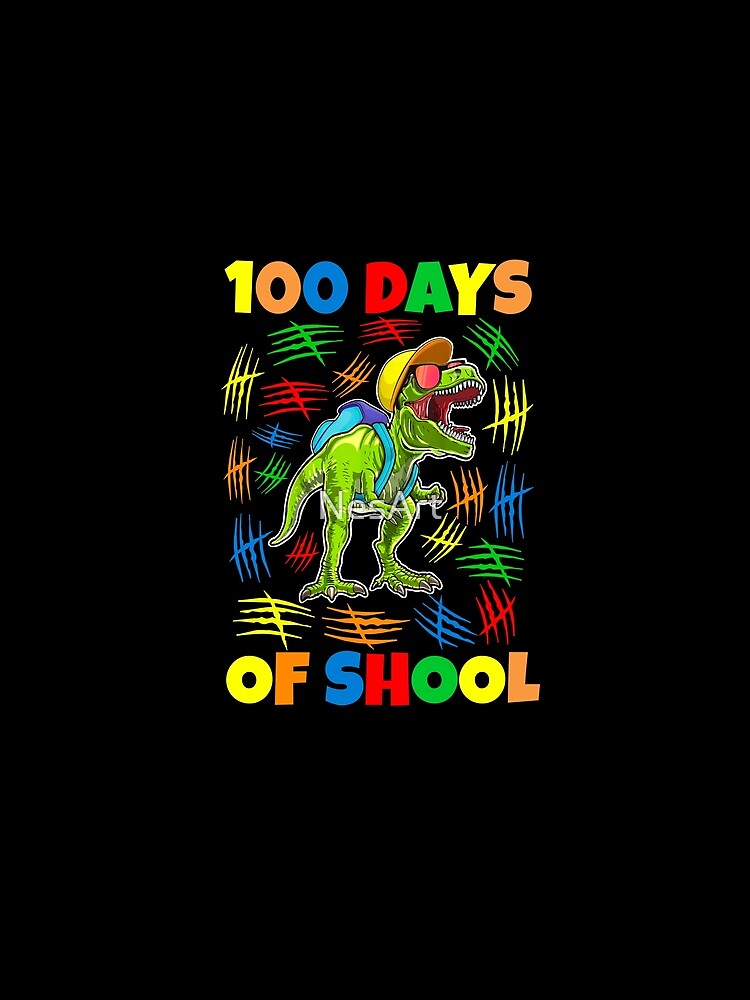 Dinosaur 100 days of school by NesArt