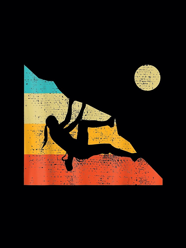 Climbing Bouldering Mountain Free Speed Girl by Jutisi