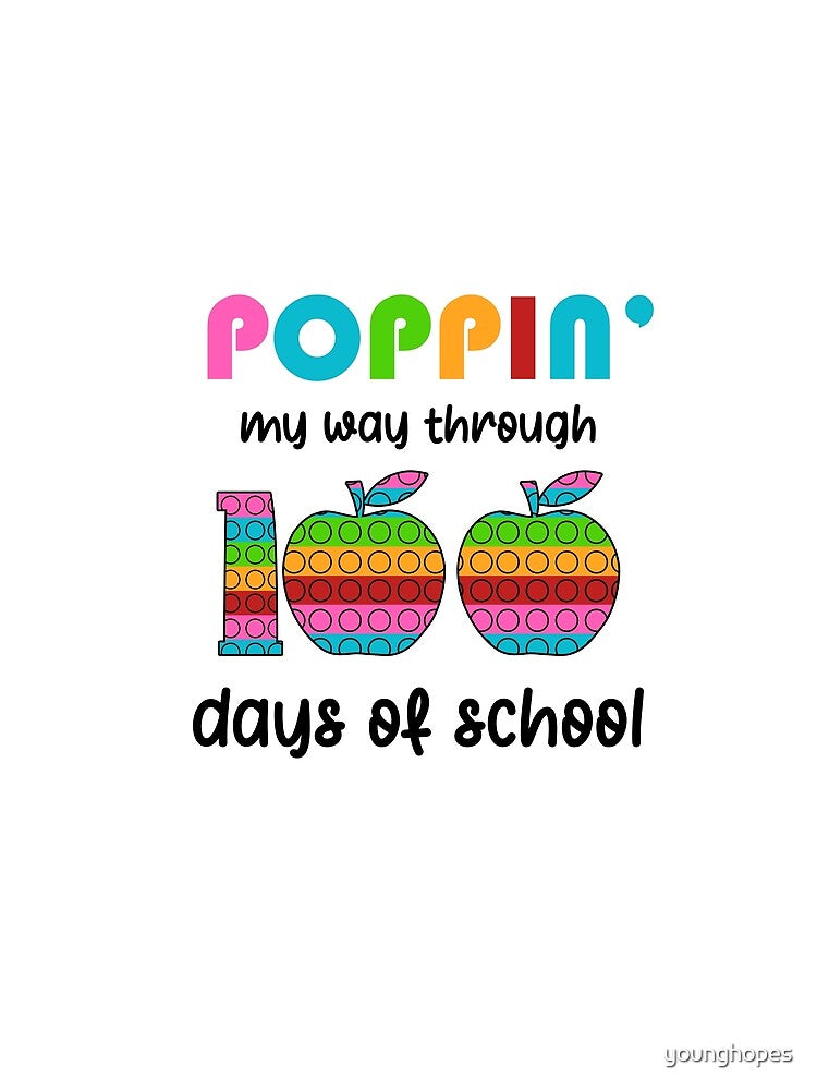 Poppin' My Way Through 100 Days of School I 100th Day School by younghopes