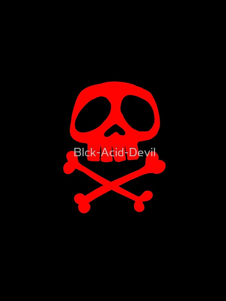 red captain harlock anime logo by Blck-Acid-Devil