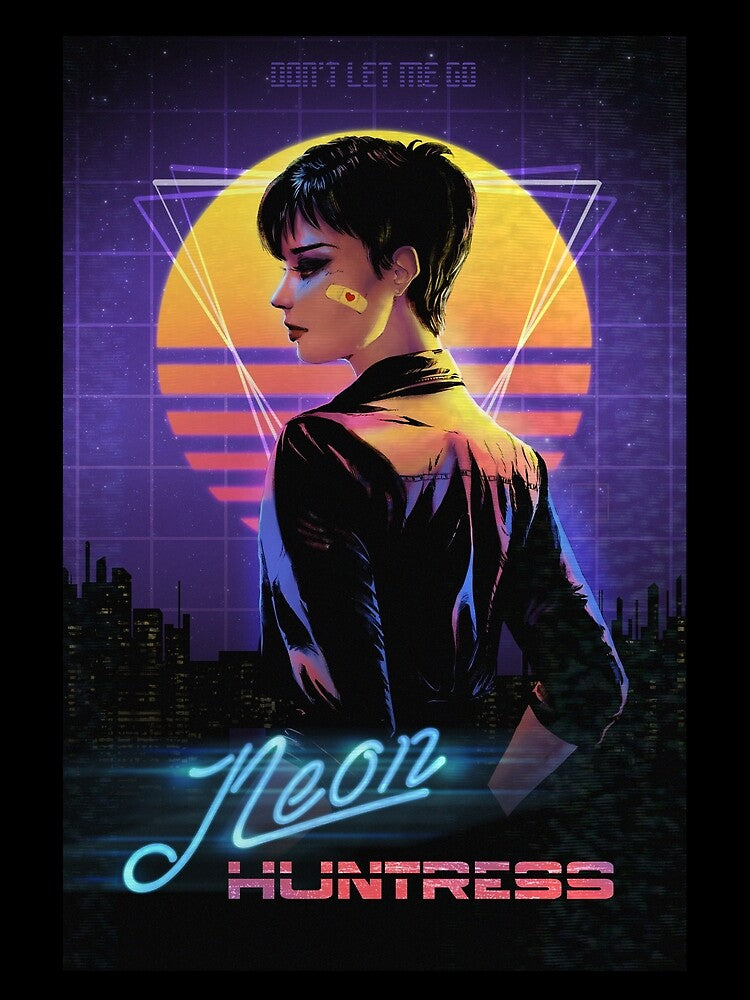 Neon Huntress by ThelemaTherion