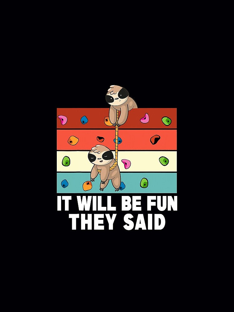 Funny Sloth Bouldering Rock Climbing by ElectionCzer