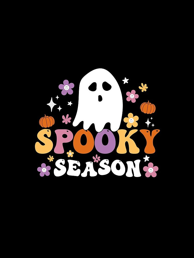 Groovy Ghost Spooky Season Lazy Halloween Costume by Sasikharn