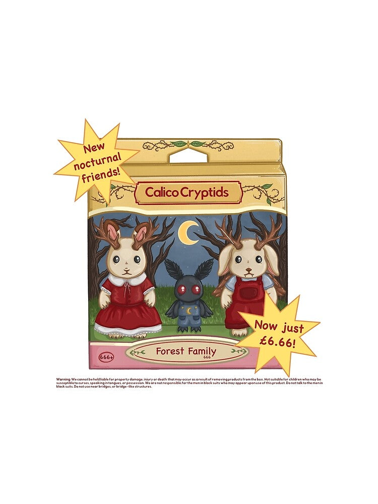 Calico Cryptids by lilymontford
