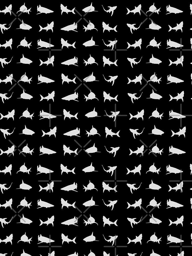 Different shark poses by FADYMAG