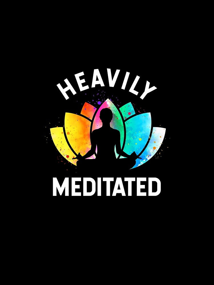 Heavily Meditated Lotus Girl by Peace And Yogi