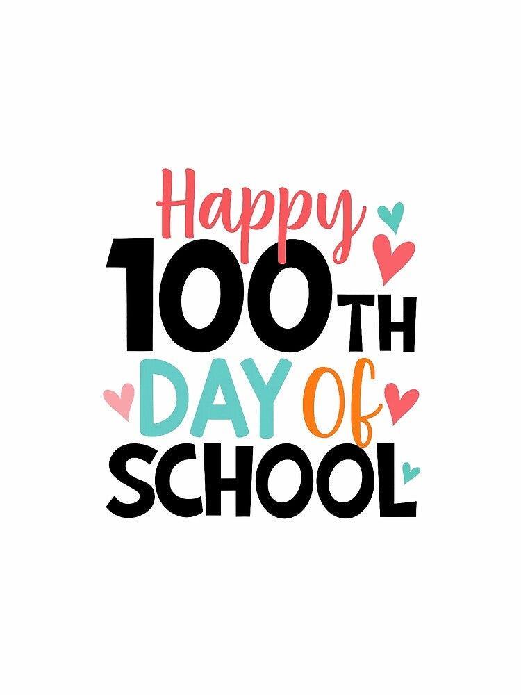 100th Day of School Teacher Kids Adult Boys Happy 100 Days by KevinorNorris