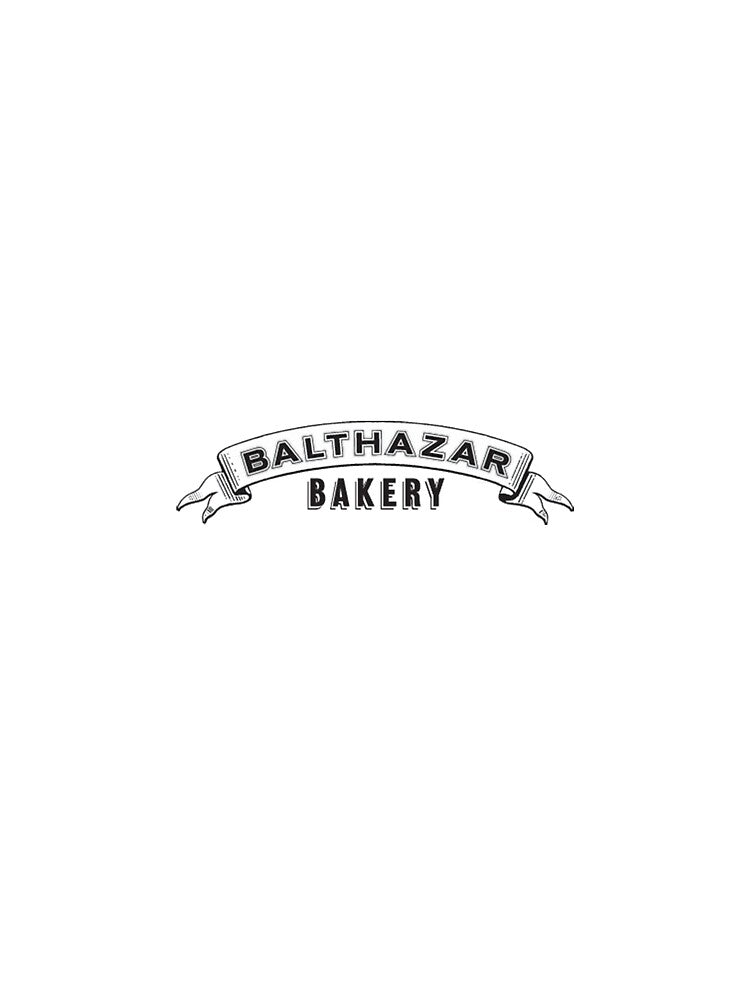 Balthazar Bakery New York Vintage Ribbon Banner Pastry Logo by Christi W 	 Witherspoon
