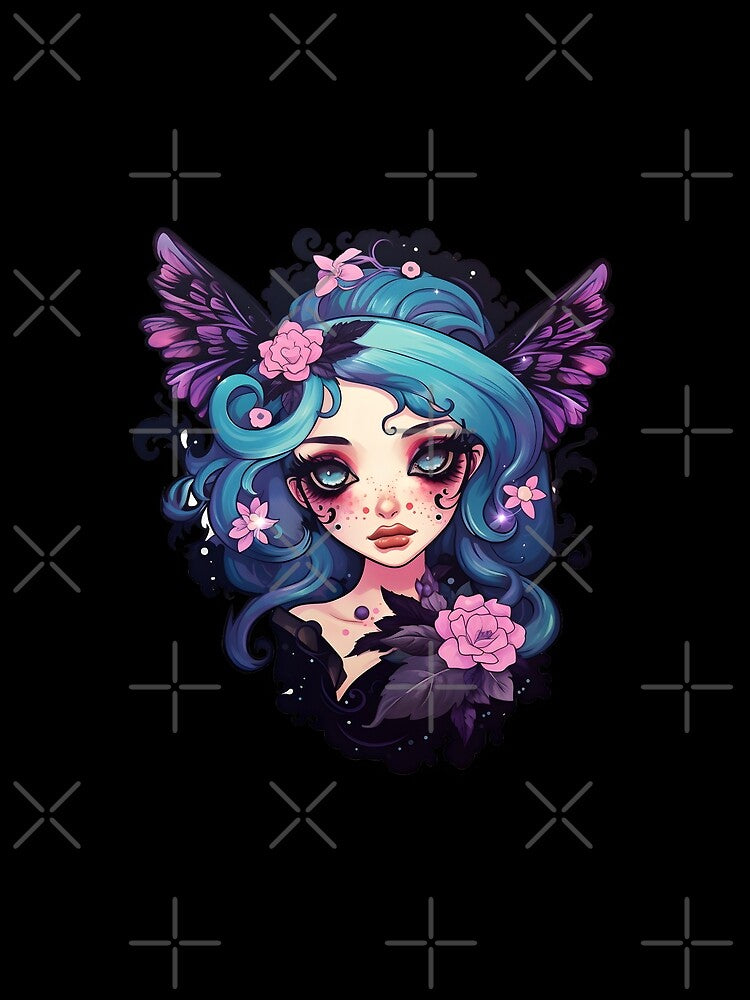 Cute Mystical Fairy of Midnight Garden by 20th-eclipse