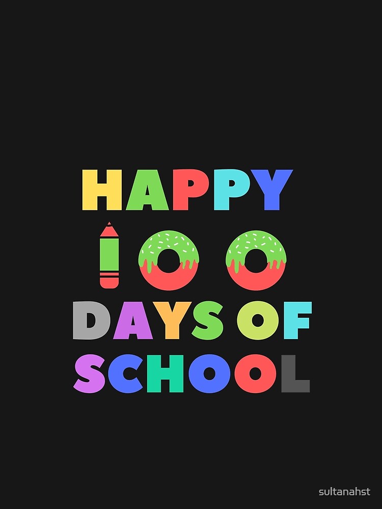 100 days of school cute gift for kids and teachers by sultanahst