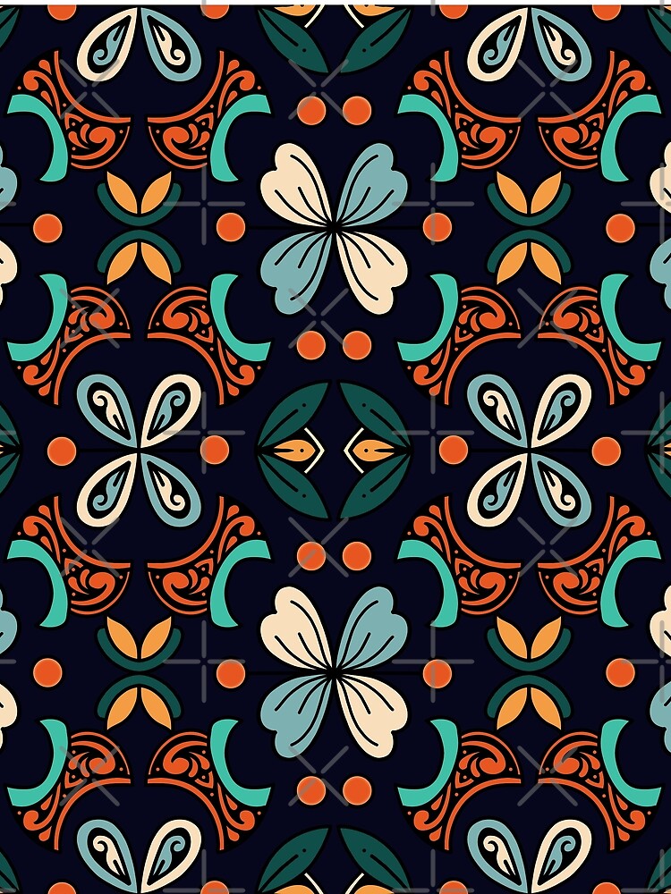 Hand-drawn pattern by Wear D' Art