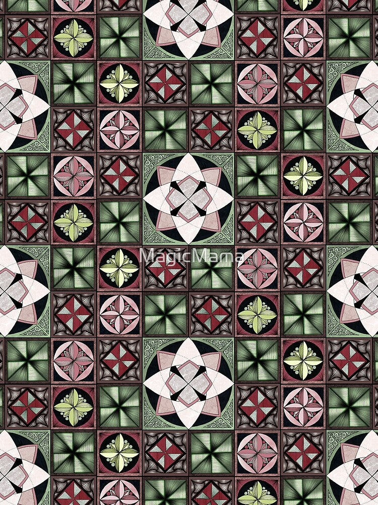 Mosaic Tile Mandala by MagicMama