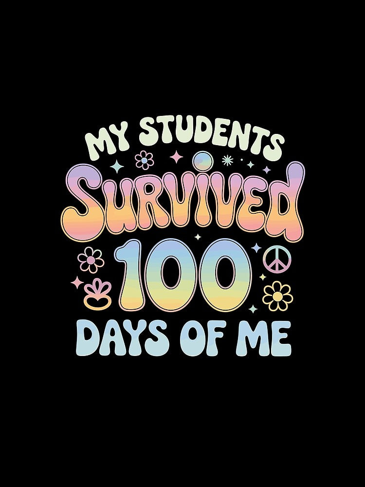 My Students Survived 100 Days of Me Teacher by RyuEssence