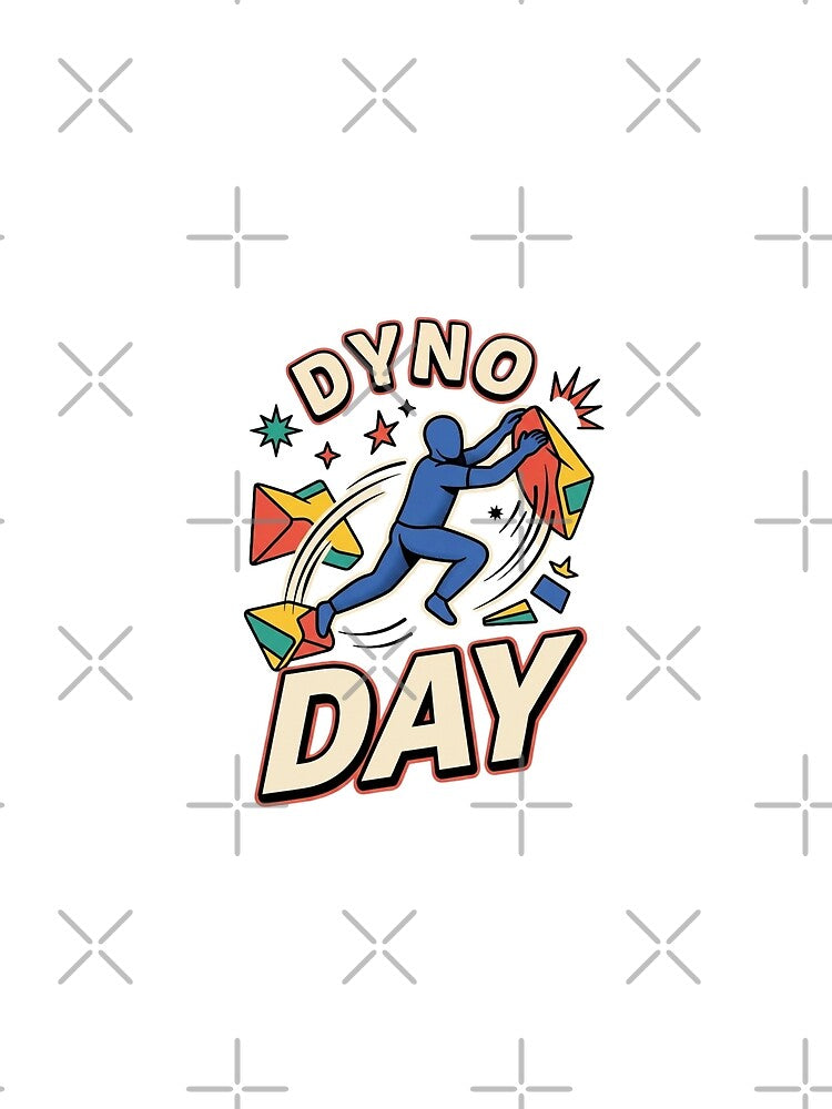 Dyno Day Dynamic Bouldering Graphic by GoofyShopp