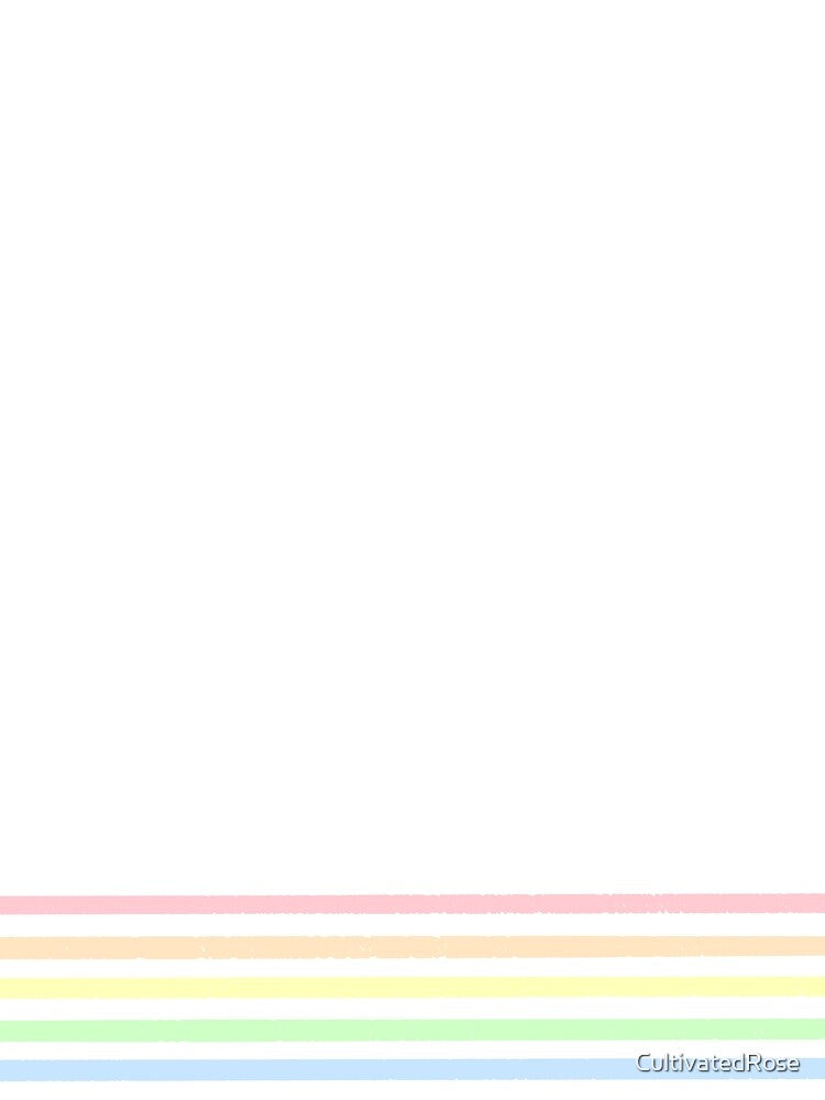 Soft Rainbow Stripes by CultivatedRose