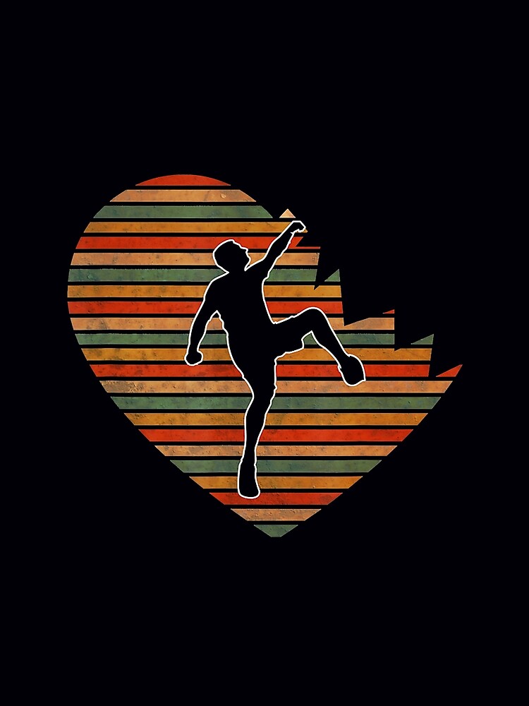Lovable Heart Of Climbing Rock Climbing Climber Mountain Bouldering Funny by Jutisi