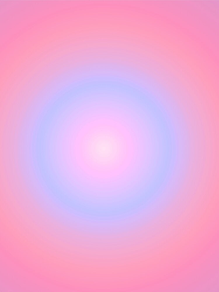Dreamy Pink Aura — Aesthetic Glow Gradient by LuckyStarShop7