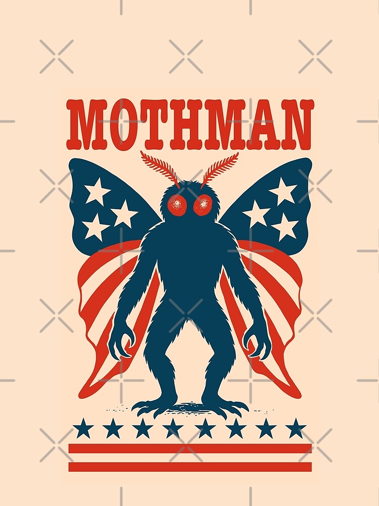 Patriotic Mothman by Ghost on Toast