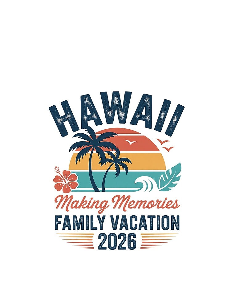 Family Hawaii Vacation 2026 Summer Vacation Matching Group by grounabslaninal