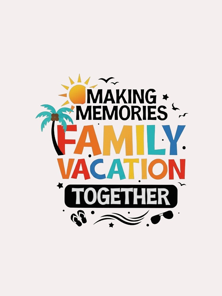 Family Trip ,Family Vacation Together Summer Beach Graphic by ascribbler19