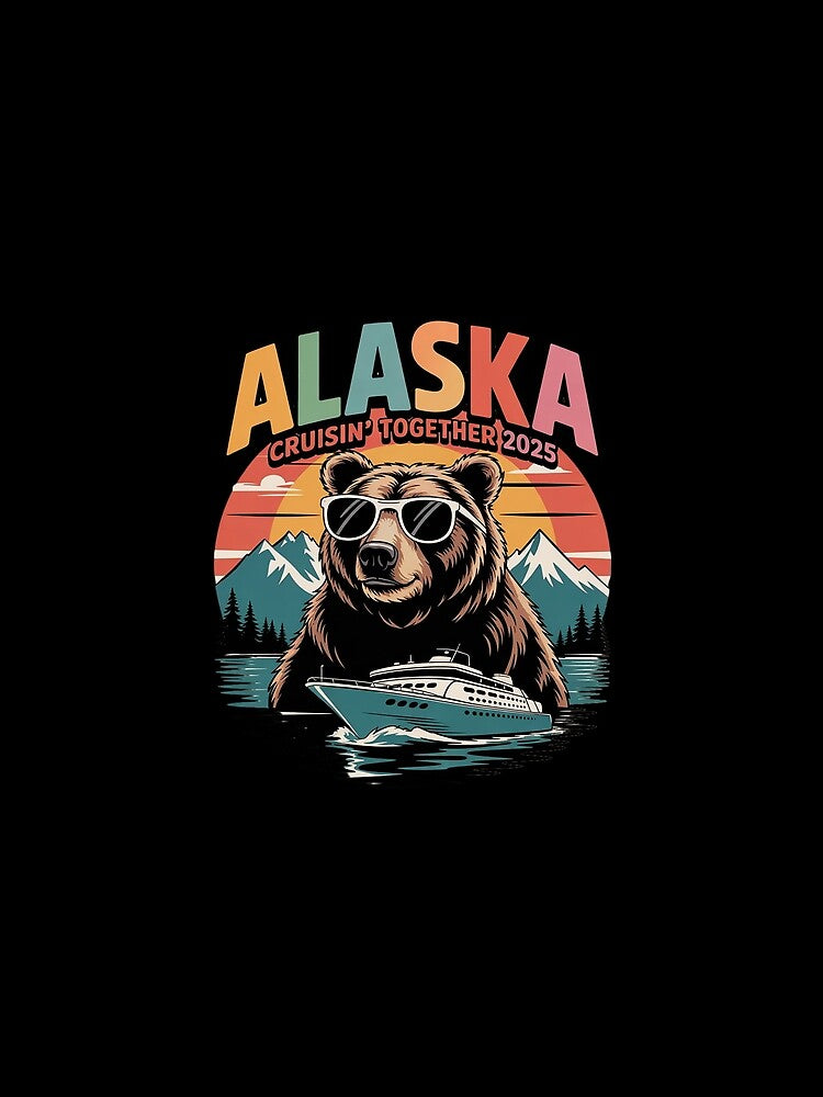 Matching Family Friends and Group Alaska Cruise 2025 7 by joyouartArt