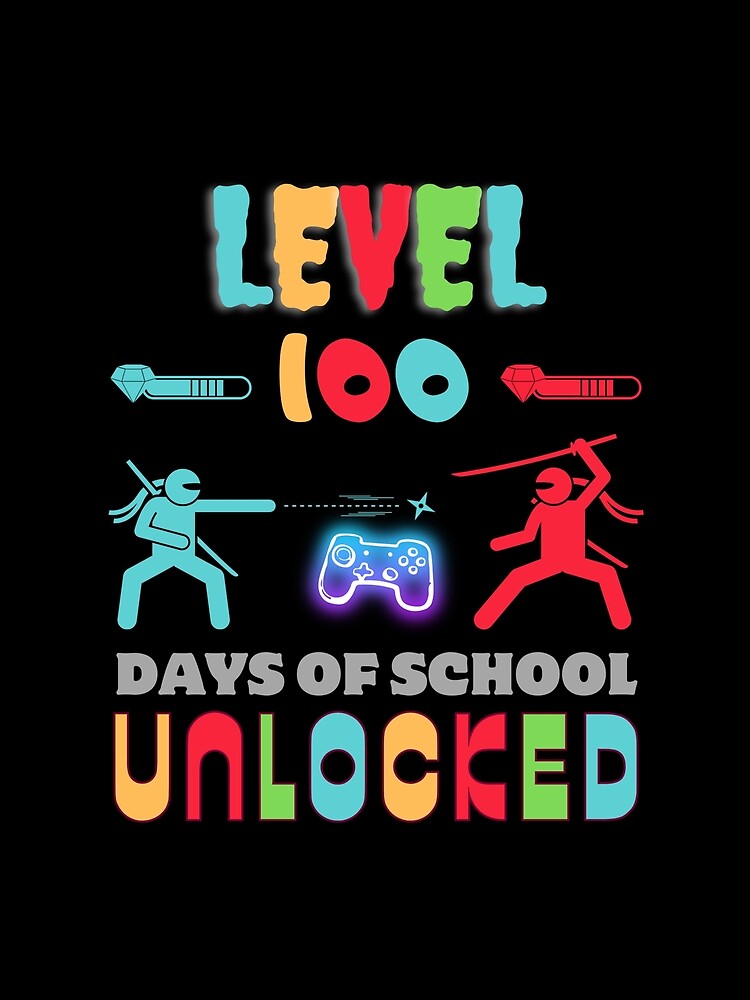 Level 100 Days Of School by JaaCreativeShop