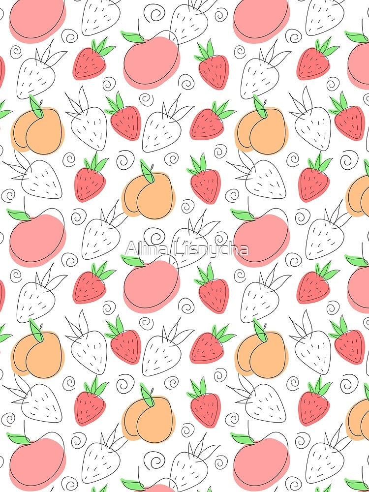 Abstract summer fruits by Alina Lisnycha