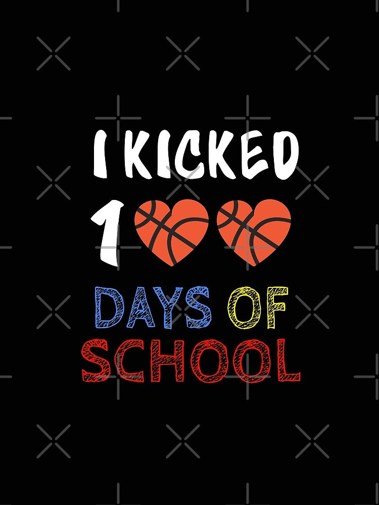 I Kicked 100 Days Of School Basketball Player by ARTZ84