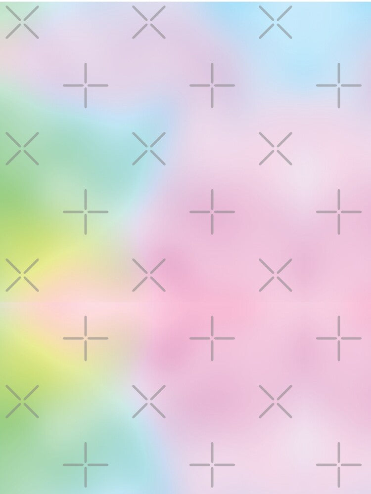 Soft pastel rainbow gradient aesthetic by FreshPrintini
