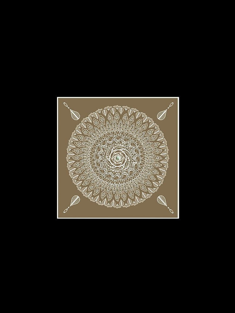 Ecru Mandala by MrsHeath66293