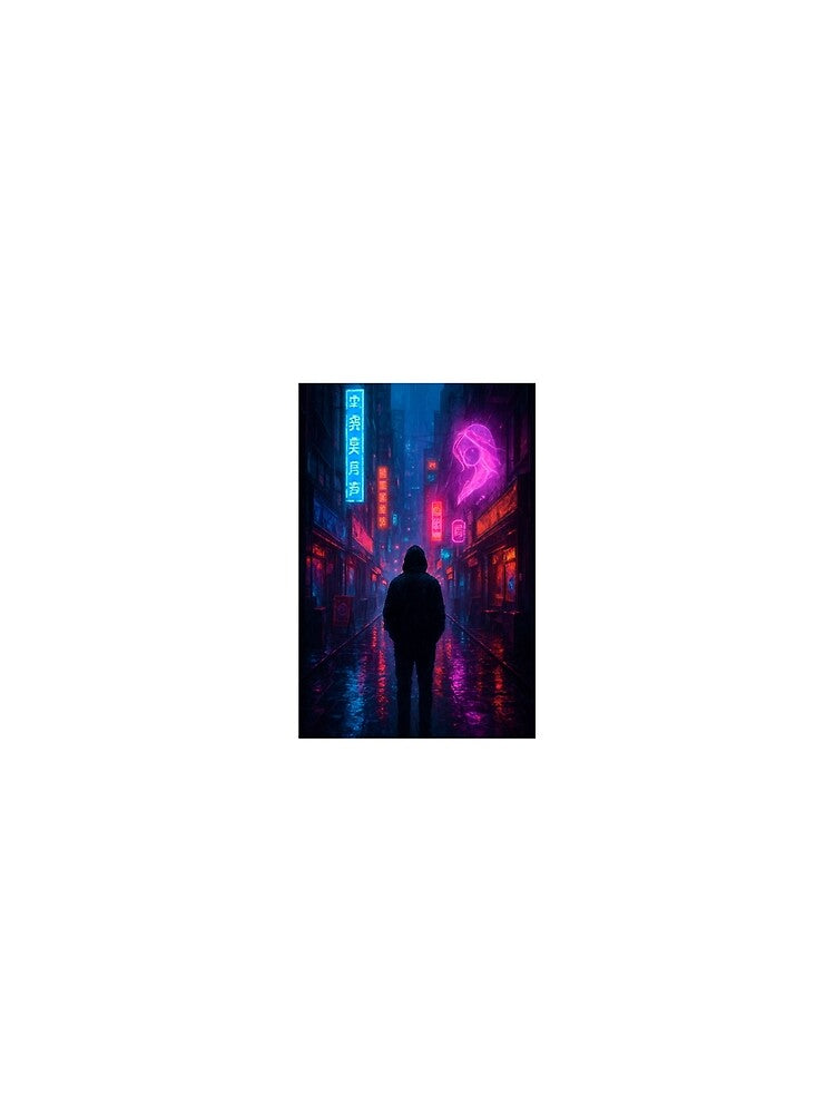 Neon Alley Drifter by ZoviraDesigns