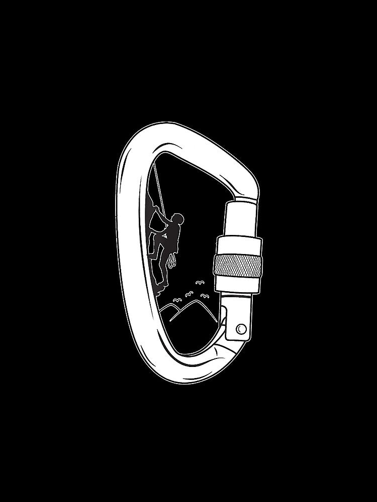 Carabiner Climber Climb Bouldering Mountaineering by Jutisi