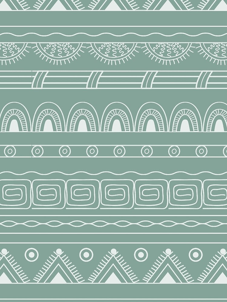 grey ethnic pattern by AlinNova