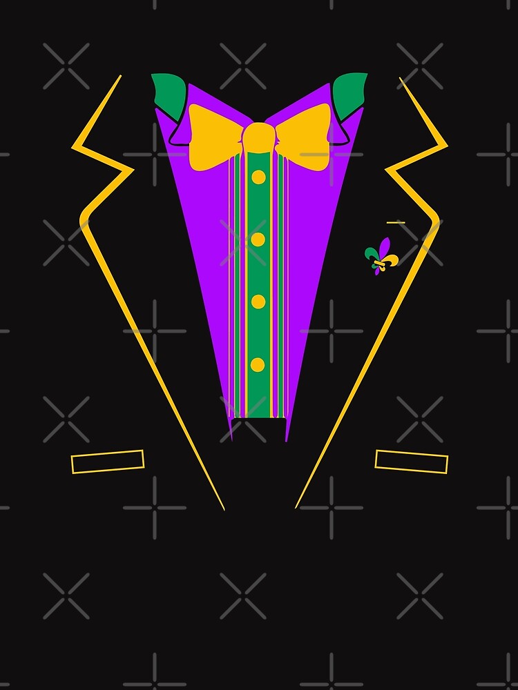 Mardi Gras Tuxedo Costume Funny Carnival Parade Gift by Best Designer